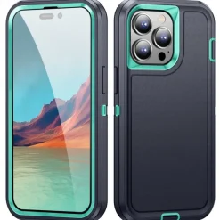 Phone Case For iPhone 16 15 14 Pro Max Plus 13 12 11 Pro Max Back Cover Shockproof Retro TPU PC