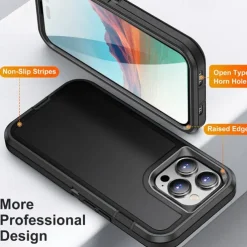 Phone Case For iPhone 16 15 14 Pro Max Plus 13 12 11 Pro Max Back Cover Shockproof Retro TPU PC