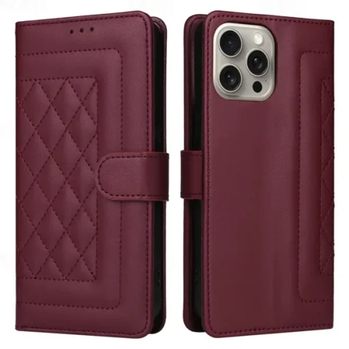 Phone Case For iPhone 16 15 14 Pro Max Plus 13 12 11 Pro Max Flip Cover with Stand Holder with Wrist Strap Card Slot Retro TPU PU Leather