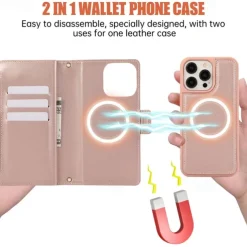 Phone Case For iPhone 16 15 14 Pro Max Plus 13 12 11 Pro Max Back Cover with Stand Holder Magnetic with Lanyard Retro TPU PU Leather