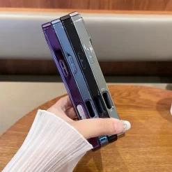 Phone Case For iPhone 16 15 14 Pro Max Plus 13 12 11 Pro Max Back Cover Bling Glitter Shiny Shockproof Retro PC