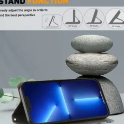 Phone Case For iPhone 16 15 14 Pro Max Plus 13 12 11 Pro Max Mini Wallet Case Flip Cover with Stand Holder Magnetic Card Slot Butterfly Flower Flower Floral TPU PU Leather