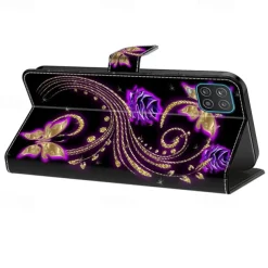 Phone Case For iPhone 16 15 14 Pro Max Plus 13 12 11 Pro Max Mini Wallet Case Flip Cover with Stand Holder Magnetic Card Slot Butterfly Flower Flower Floral TPU PU Leather