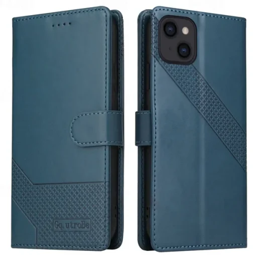 Phone Case For iPhone 15 14 Pro Max Plus 13 12 11 Pro Max Mini Wallet Case Magnetic Full Body Protective Kickstand Retro TPU PU Leather