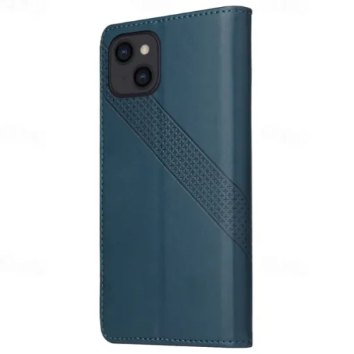 Phone Case For iPhone 15 14 Pro Max Plus 13 12 11 Pro Max Mini Wallet Case Magnetic Full Body Protective Kickstand Retro TPU PU Leather