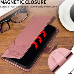 Phone Case For iPhone 15 14 Pro Max Plus 13 12 11 Pro Max Mini Wallet Case Magnetic Full Body Protective Kickstand Retro TPU PU Leather