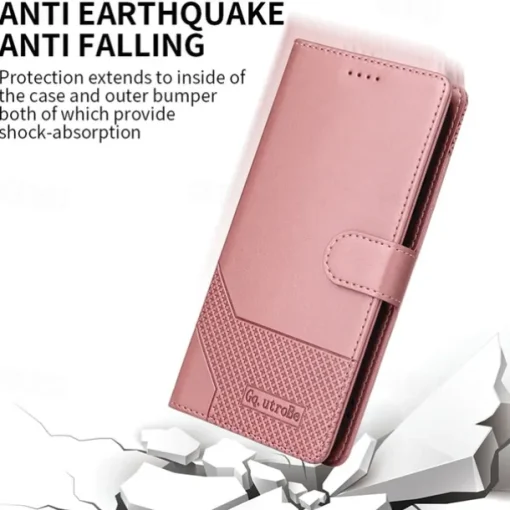 Phone Case For iPhone 15 14 Pro Max Plus 13 12 11 Pro Max Mini Wallet Case Magnetic Full Body Protective Kickstand Retro TPU PU Leather