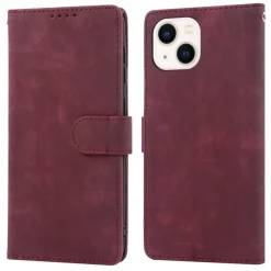 Phone Case For iPhone 15 14 Pro Max Plus 13 12 11 Pro Max Mini Wallet Case with Wrist Strap Kickstand Card Slot Retro TPU PU Leather