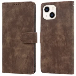 Phone Case For iPhone 15 14 Pro Max Plus 13 12 11 Pro Max Mini Wallet Case with Wrist Strap Kickstand Card Slot Retro TPU PU Leather