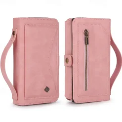 Phone Case For iPhone 17 Pro Max 17 Air 16 15 14 Pro Max Plus 13 12 11 Pro Max Mini Back Cover Wallet Case Magnetic Zipper Card Slot Retro TPU PU Leather