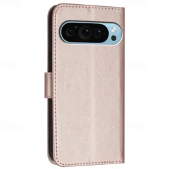 Phone Case For Pixel 9 Pro Pixel 9 Pro XL Pixel 8 Pro Pixel 8 Pixel 9 Pixel 7 Pixel 7 Pro Pixel 6 Pixel 6 Pro Flip Cover with Stand Holder with Wrist Strap Card Slot Retro TPU PU Leather