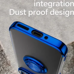 Phone Case For Pixel 9 Pro Pixel 9 Pro XL Pixel 8 Pro Pixel 8 Pixel 9 Pixel 7 Pixel 7 Pro Back Cover Ring Holder Magnetic Shockproof Retro TPU Plating PC