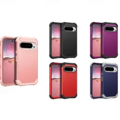 Phone Case For Pixel 9 Pro Pixel 9 Pro XL Pixel 8 Pro Pixel 8 Pixel 7 Pixel 7 Pro Pixel 6 Pixel 6 Pro Back Cover Magnetic Support Wireless Charging Shockproof Retro PC Silicone