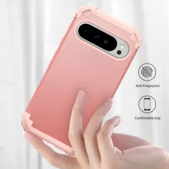 Phone Case For Pixel 9 Pro Pixel 9 Pro XL Pixel 8 Pro Pixel 8 Pixel 7 Pixel 7 Pro Pixel 6 Pixel 6 Pro Back Cover Magnetic Support Wireless Charging Shockproof Retro PC Silicone