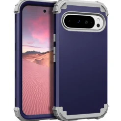 Phone Case For Pixel 9 Pro Pixel 9 Pro XL Pixel 8 Pro Pixel 8 Pixel 7 Pixel 7 Pro Pixel 6 Pixel 6 Pro Back Cover Magnetic Support Wireless Charging Shockproof Retro PC Silicone