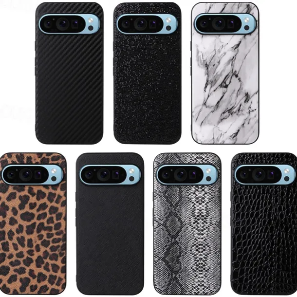 Phone Case For Pixel 8 Pro Pixel 8 Pixel 9 Pixel 7 Pixel 7 Pro Pixel 6 Pixel 6 Pro Back Cover Magnetic Support Wireless Charging Shockproof Retro TPU PC PU Leather