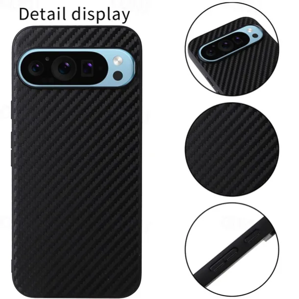 Phone Case For Pixel 8 Pro Pixel 8 Pixel 9 Pixel 7 Pixel 7 Pro Pixel 6 Pixel 6 Pro Back Cover Magnetic Support Wireless Charging Shockproof Retro TPU PC PU Leather