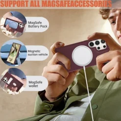 Phone Case For S24 S23 S23 FE S22 S21 Ultra Plus A55 5G A15 A14 A54 A53 Wallet Case with Stand Holder Magnetic with Lanyard Retro TPU PU Leather