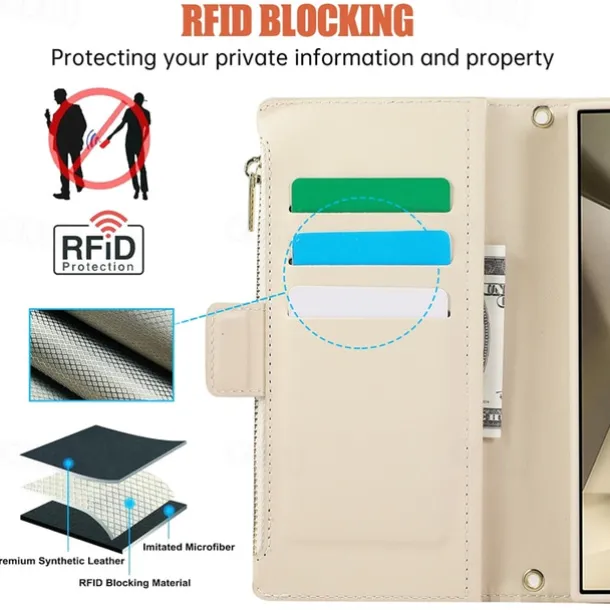 Phone Case For S24 S23 S23 FE S22 S21 Ultra Plus A55 5G A15 A14 A54 A53 Wallet Case with Stand Holder Magnetic with Lanyard Retro TPU PU Leather