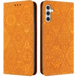 Phone Case For Samsung Galaxy S25 S24 S24 FE S23 S22 S21 Ultra Plus A55 5G A35 5G A25 A15 Back Cover with Stand Holder Magnetic Card Slot Retro PU Leather