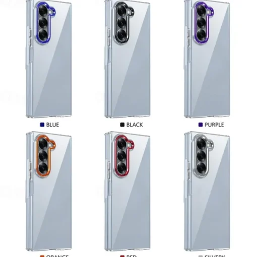 Phone Case For Samsung Galaxy Z Fold 3 Back Cover Shockproof Retro PC