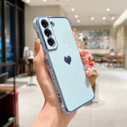 Phone Case For Samsung Galaxy S25 S24 S23 S22 S21 FE S21 Ultra Plus A14 A34 A54 A53 Classic Series Plating Full Body Protective Dustproof Solid Colored TPU