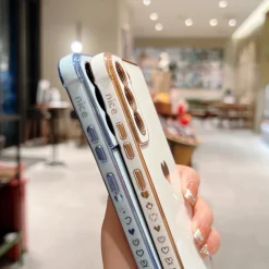 Phone Case For Samsung Galaxy S25 S24 S23 S22 S21 FE S21 Ultra Plus A14 A34 A54 A53 Classic Series Plating Full Body Protective Dustproof Solid Colored TPU