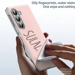 Phone Case For Samsung Galaxy Z Fold 5 Z Fold 4 Back Cover Magnetic Adsorption Support Wireless Charging Shockproof Retro PC PU Leather