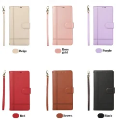 Phone Case For Samsung Galaxy S25 S24 S23 S23 FE S22 S21 Ultra Plus A34 A54 A24 A53 Wallet Case Mirror Zipper Full Body Protective Geometric Pattern TPU PU Leather