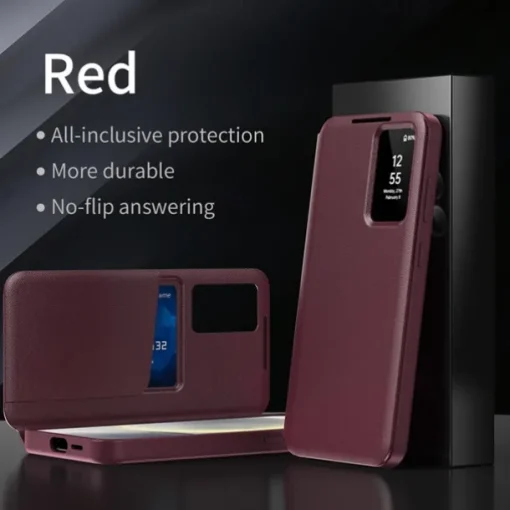 Phone Case For Samsung Galaxy S25 S24 S23 Ultra Plus S22 Plus Ultra Flip Cover Card Slot Shockproof Retro PC PU Leather