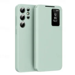 Phone Case For Samsung Galaxy S25 S24 S23 Ultra Plus S22 Plus Ultra Flip Cover Card Slot Shockproof Retro PC PU Leather