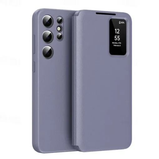 Phone Case For Samsung Galaxy S25 S24 S23 Ultra Plus S22 Plus Ultra Flip Cover Card Slot Shockproof Retro PC PU Leather