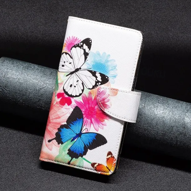 Phone Case For Samsung Galaxy S25 S24 S23 S23 FE S22 S21 Ultra Plus A35 5G A25 A15 A14 Wallet Case with Stand Holder Zipper with Wrist Strap Retro TPU PU Leather