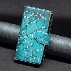 Phone Case For Samsung Galaxy S25 S24 S23 S23 FE S22 S21 Ultra Plus A35 5G A25 A15 A14 Wallet Case with Stand Holder Zipper with Wrist Strap Retro TPU PU Leather