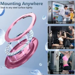 Phone Case For Samsung Galaxy S24 S24 FE S23 Ultra Plus S22 Plus Ultra Back Cover with Stand Holder Magnetic Shockproof Retro PC