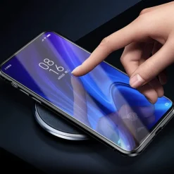 Phone Case For Samsung Galaxy A34 A54 A53 A13 A32 Magnetic Adsorption with Screen Protector Magnetic Full Body Protective Transparent Tempered Glass Metal