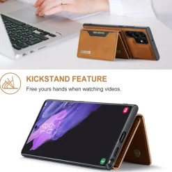 Phone Case For Samsung Galaxy S25 S24 S23 S22 Plus Ultra S23 FE A55 5G A35 5G A15 A14 A34 Wallet Case Wallet Magnetic Full Body Protective PU Leather