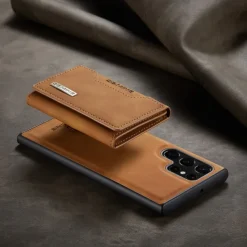 Phone Case For Samsung Galaxy S25 S24 S23 S22 Plus Ultra S23 FE A55 5G A35 5G A15 A14 A34 Wallet Case Wallet Magnetic Full Body Protective PU Leather