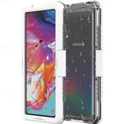 Phone Case For Samsung Galaxy S24 S22 S21 FE S21 Ultra Plus A73 S20 A32 A52 A42 A22 Full Body Case Waterproof Transparent Shockproof Transparent Silica Gel PC