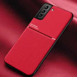 Phone Case For Samsung Galaxy S25 S24 S23 S22 S21 FE S21 Ultra Plus A54 S20 A32 A52 Back Cover Leather Ultra-thin Support Wireless Charging Shockproof Solid Colored TPU PU Leather