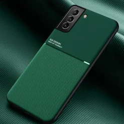 Phone Case For Samsung Galaxy S25 S24 S23 S22 S21 FE S21 Ultra Plus A54 S20 A32 A52 Back Cover Leather Ultra-thin Support Wireless Charging Shockproof Solid Colored TPU PU Leather