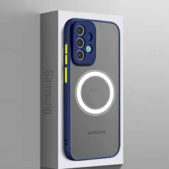Phone Case For Samsung Galaxy S25 S24 S23 S23 FE S22 S21 Ultra Plus A55 5G A35 5G A25 A15 With Magsafe Full Body Protective Shockproof PC