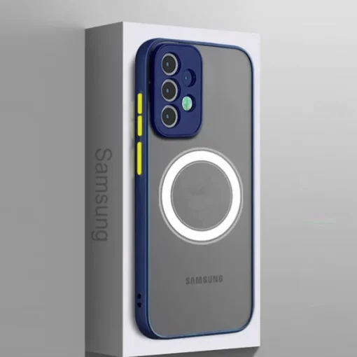 Phone Case For Samsung Galaxy S25 S24 S23 S23 FE S22 S21 Ultra Plus A55 5G A35 5G A25 A15 With Magsafe Full Body Protective Shockproof PC