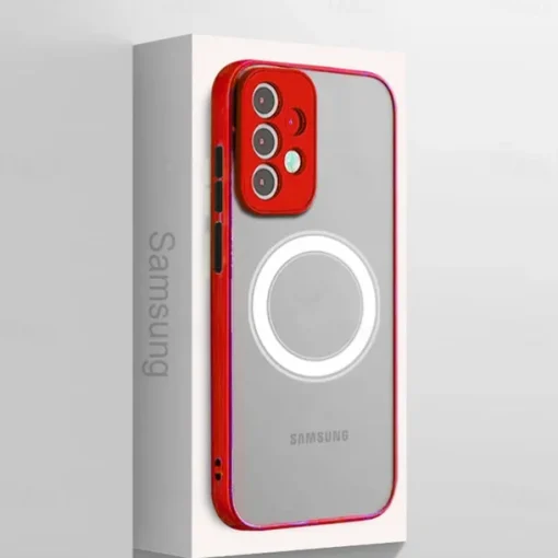 Phone Case For Samsung Galaxy S25 S24 S23 S23 FE S22 S21 Ultra Plus A55 5G A35 5G A25 A15 With Magsafe Full Body Protective Shockproof PC