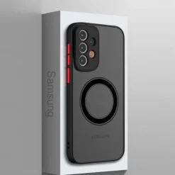 Phone Case For Samsung Galaxy S25 S24 S23 S23 FE S22 S21 Ultra Plus A55 5G A35 5G A25 A15 With Magsafe Full Body Protective Shockproof PC
