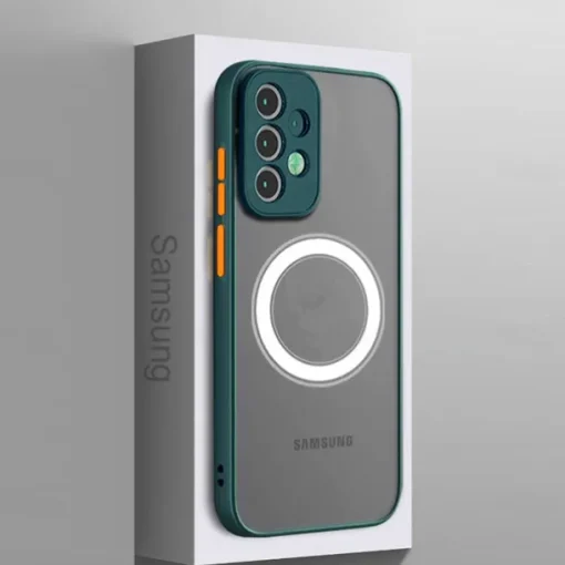 Phone Case For Samsung Galaxy S25 S24 S23 S23 FE S22 S21 Ultra Plus A55 5G A35 5G A25 A15 With Magsafe Full Body Protective Shockproof PC