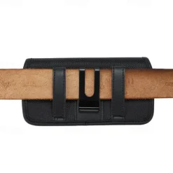 Phone Holster Case Nylon Cell Phone Belt Clip 4.7-6.8inch Pouch Carrying Case Waist Bag