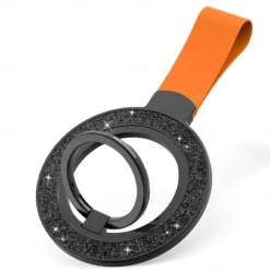 Phone Ring Holder Rotatable Foldable Magnetic Phone Holder for Outdoor Desk Compatible with iPhone 15 14 Plus 13 12 Mini 11 Pro Max X XR XS Max Phone Accessory