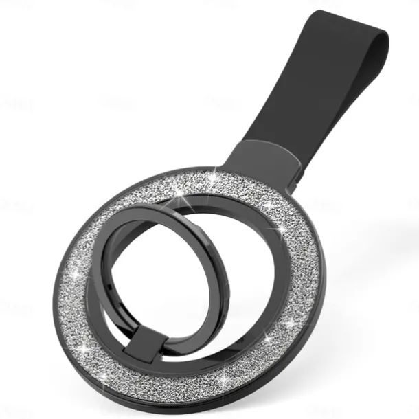 Phone Ring Holder Rotatable Foldable Magnetic Phone Holder for Outdoor Desk Compatible with iPhone 15 14 Plus 13 12 Mini 11 Pro Max X XR XS Max Phone Accessory