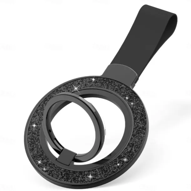 Phone Ring Holder Rotatable Foldable Magnetic Phone Holder for Outdoor Desk Compatible with iPhone 15 14 Plus 13 12 Mini 11 Pro Max X XR XS Max Phone Accessory